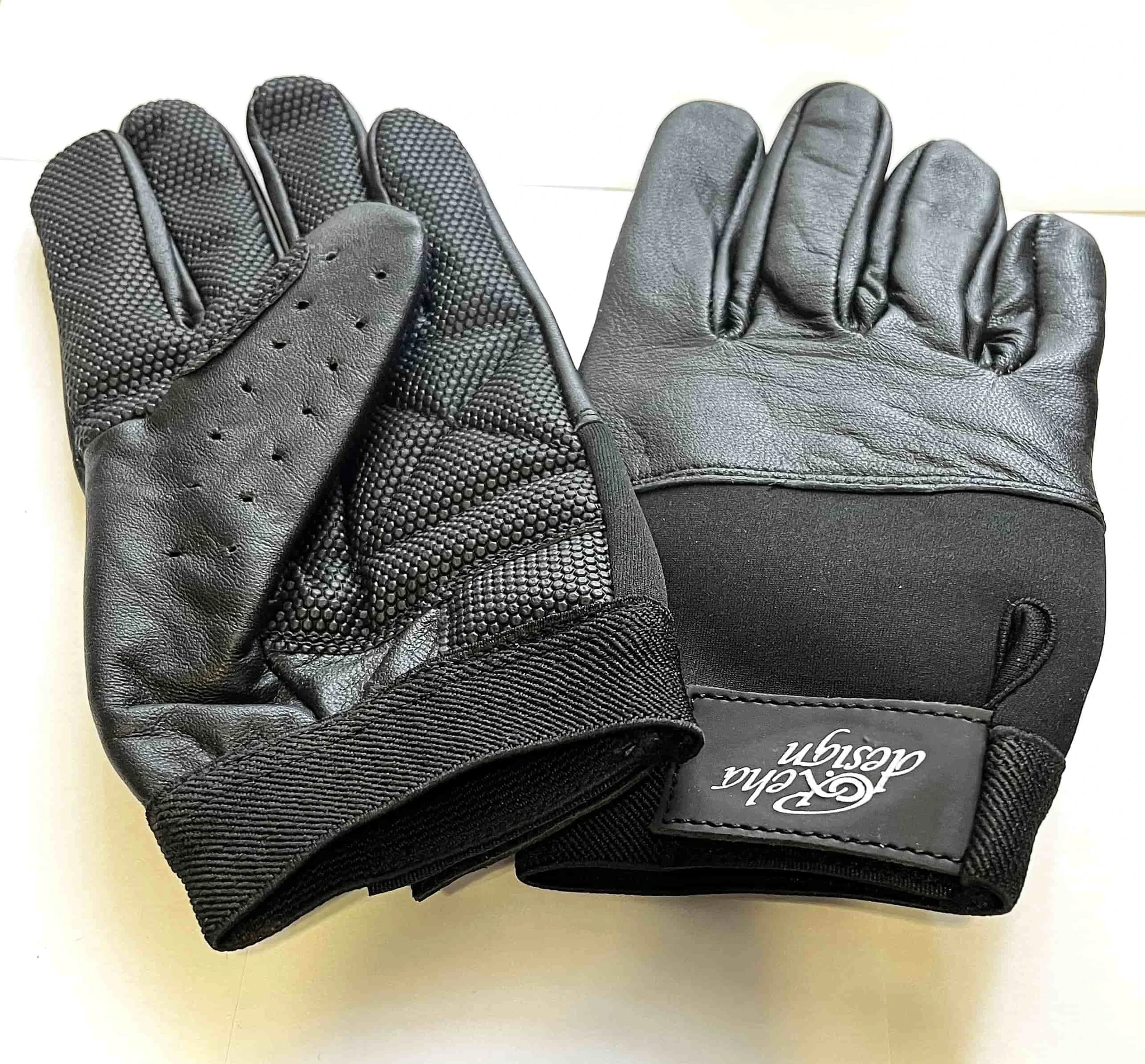 【新品】 cash&barba Open Finger Glove キャッシュベイビー オープンフィンガーグローブ, Black – cash & barba